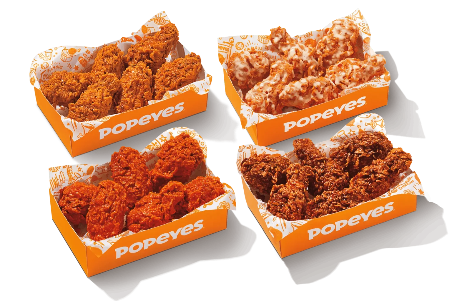 24 pc. Bone-in Wings
