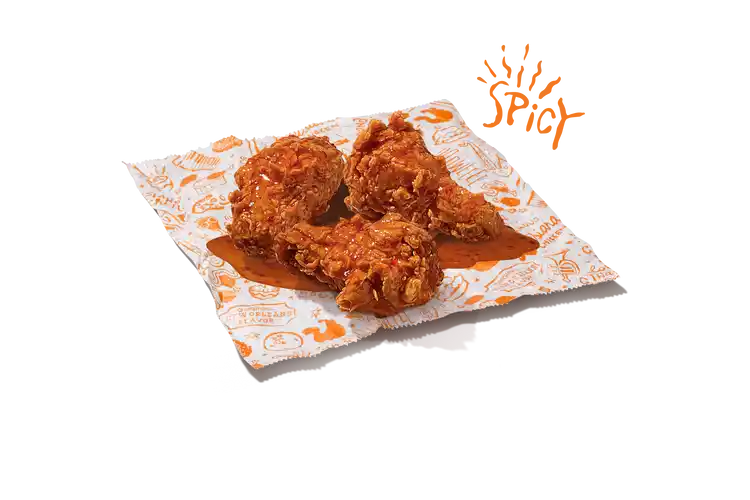 3 pc. Voodoo Wings
