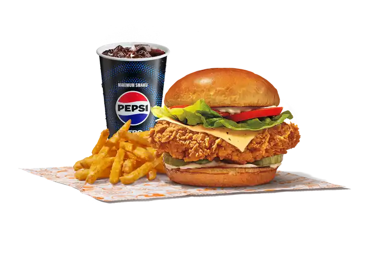 Chicken Sandwich Deluxe Meal
