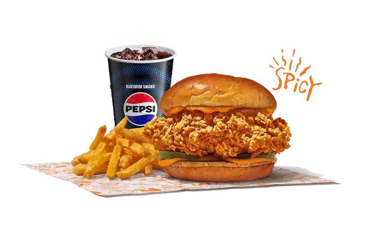 Spicy Chicken Sandwich Meal
