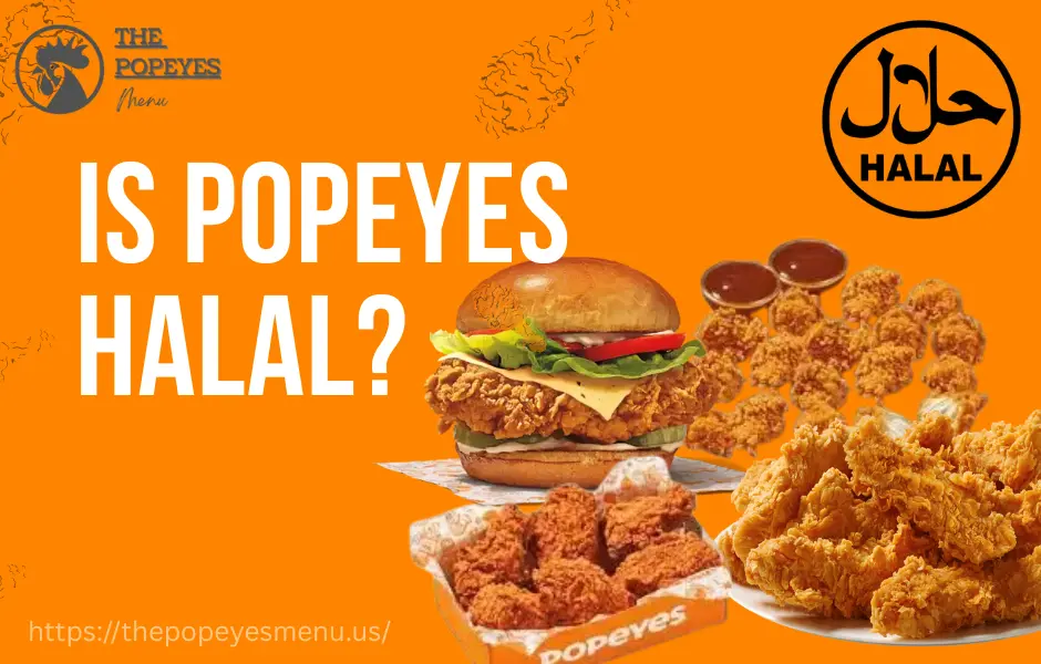 Is popeyes halal?
