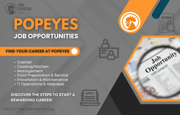 Popeyes Job opportunities