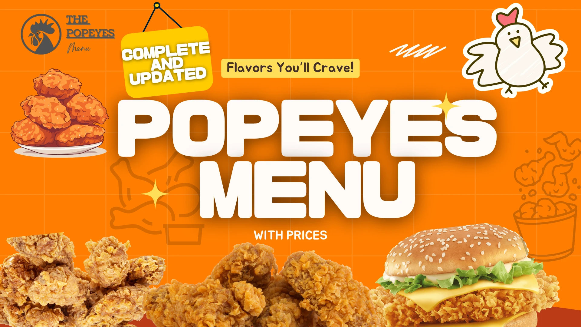 POPEYES MENU WITH PRICES