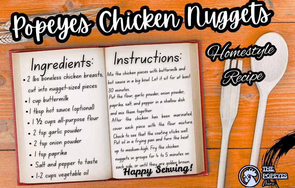 Popeyes chicken nuggets homestyle recipe
