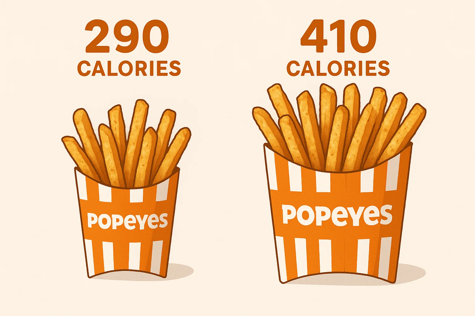 Popeyes Fries Nutrition and Calories