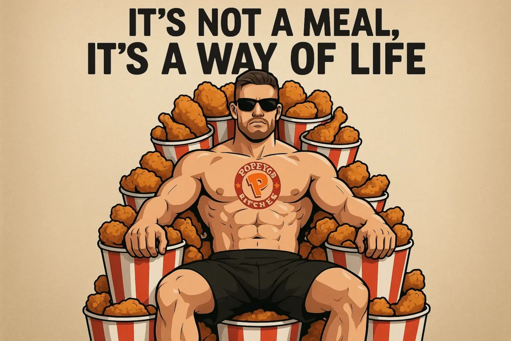 Love that chicken from memes Popeye