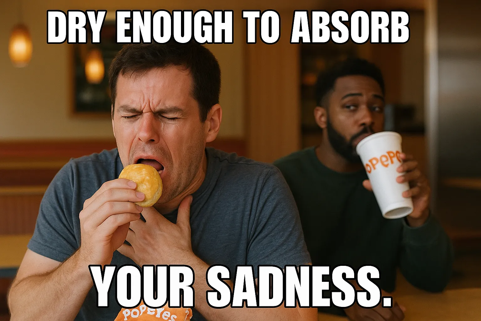Popeyes Addict Memes (one biscuit is enough to absorb your sadness)