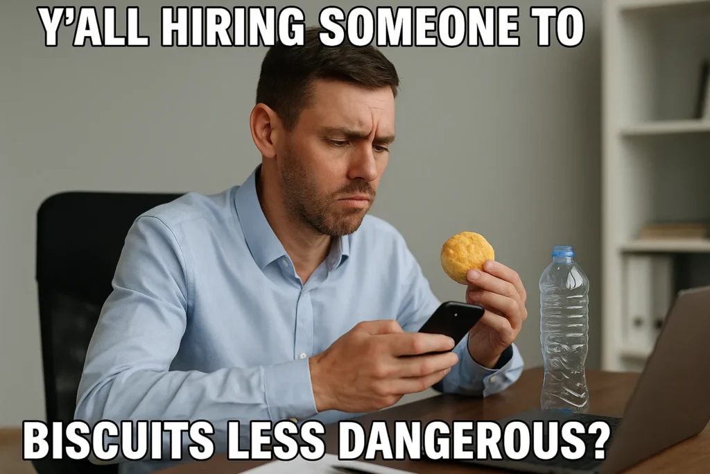 Popeyes Meme Comment (Popeyes biscuit dryness)