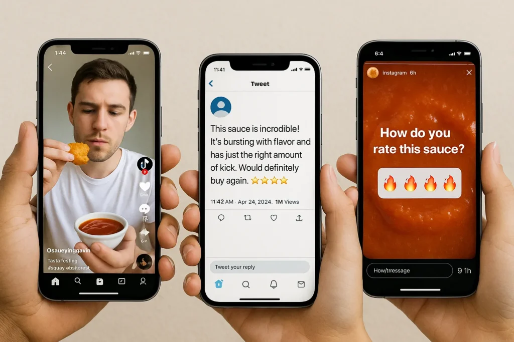 Social media reactions to Popeyes Signature Sauce on TikTok and Twitter