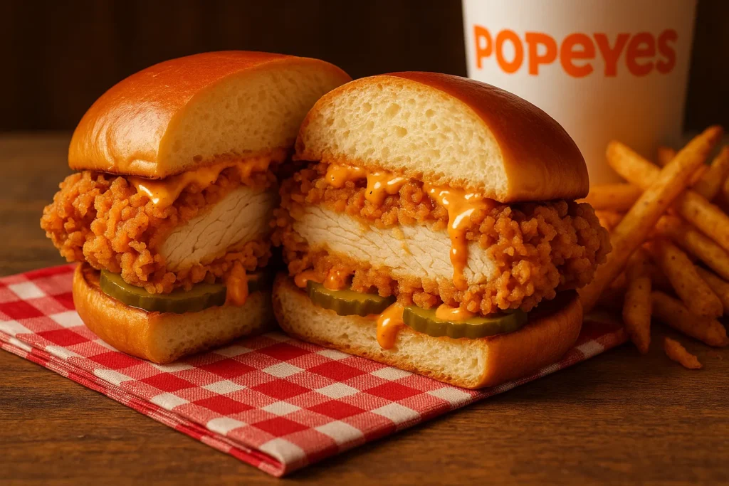Popeyes Spicy Chicken Sandwich
