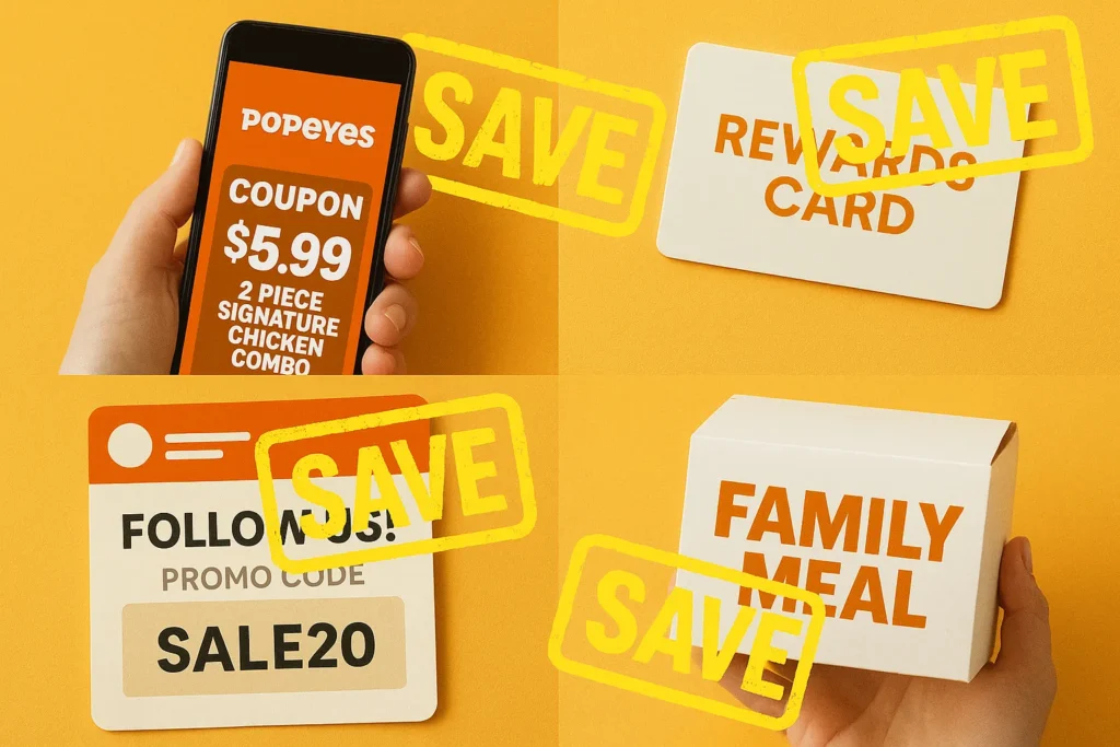 Discount strategies for Popeyes without EBT.
