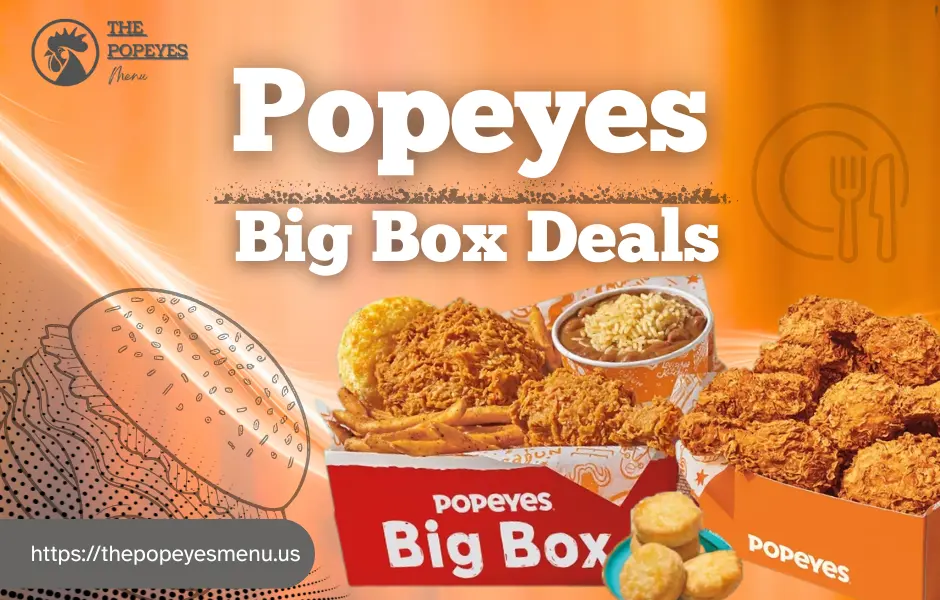 Popeyes big box deals