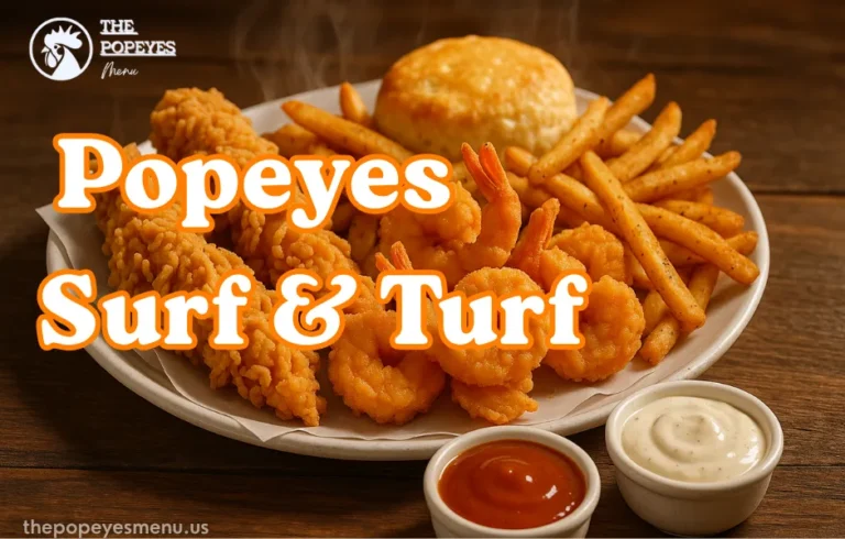 Popeyes surf and turf