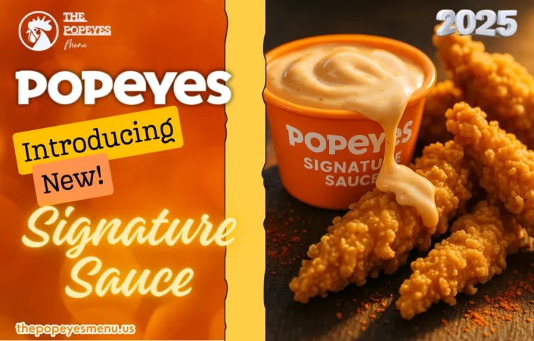 Popeyes Signature Sauce is finally out in 2025
