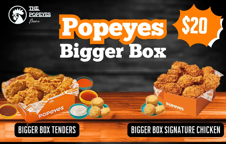 Popeyes bigger box