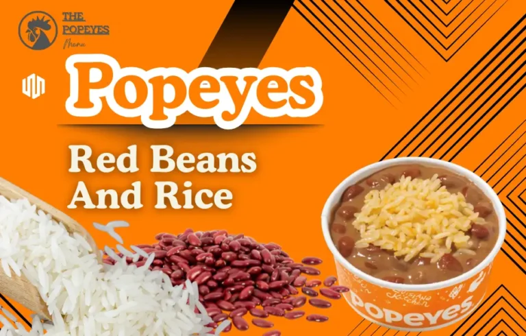 Popeyes red beans and rice