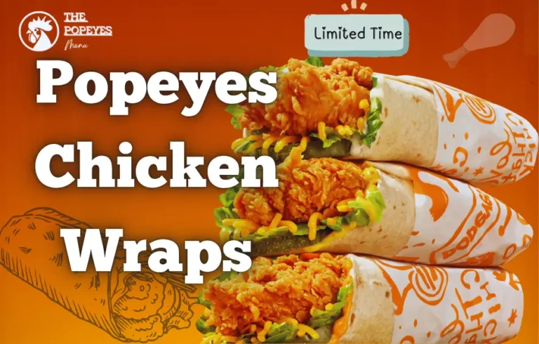 Popeyes Chicken Wrap