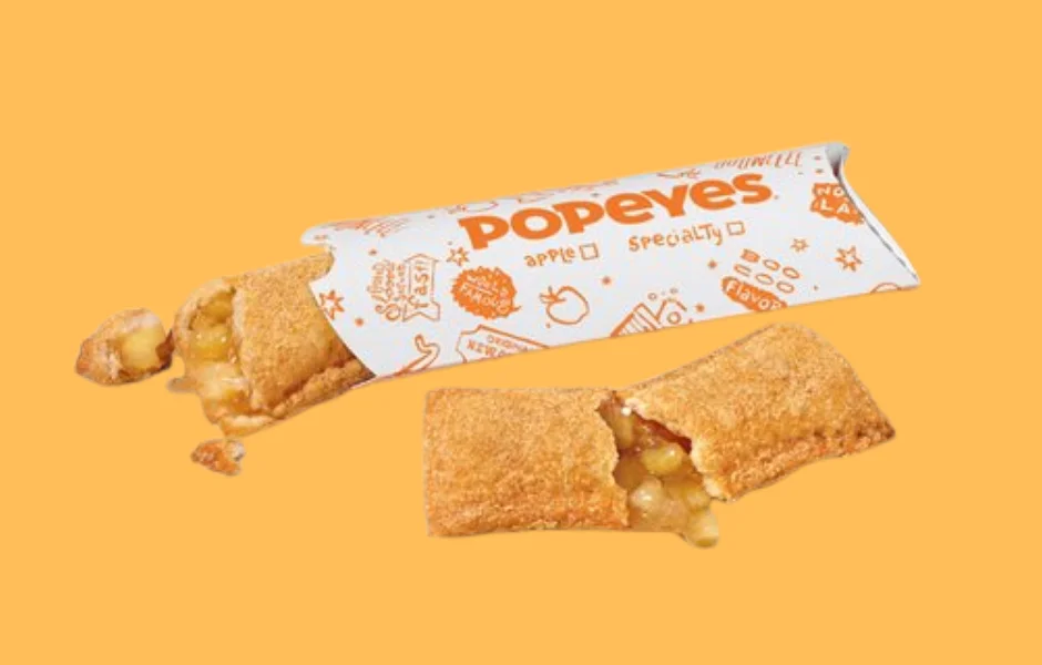 Popeyes catering Cinnamon Apple Pies (serves 10)
