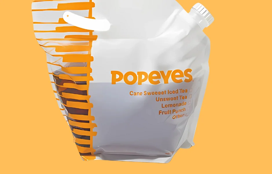 Popeyes catering Gallon Unsweet Tea (Serves 8)
