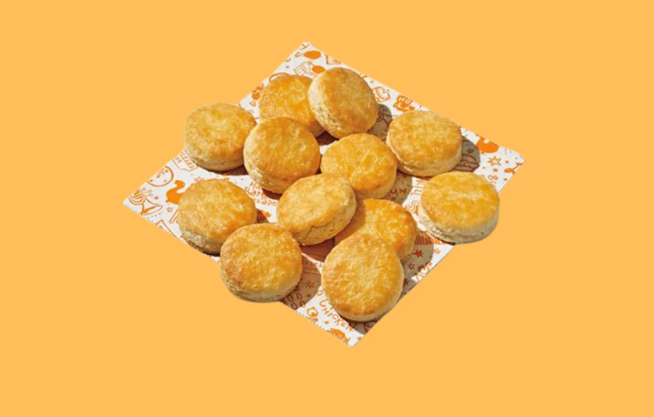 Popeyes catering Biscuits (Serves 10)