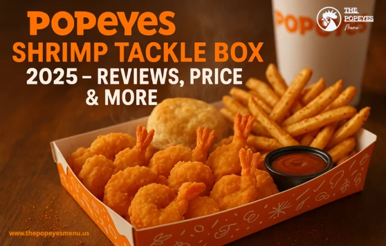 Popeyes Shrimp Tackle Box Price, reviews, and much more,