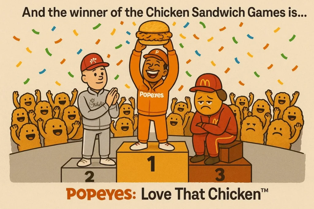 Popeyes vs Chick-fil-A Memes (love that chicken)