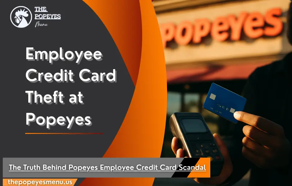 Popeyes Employee Credit Card Theft