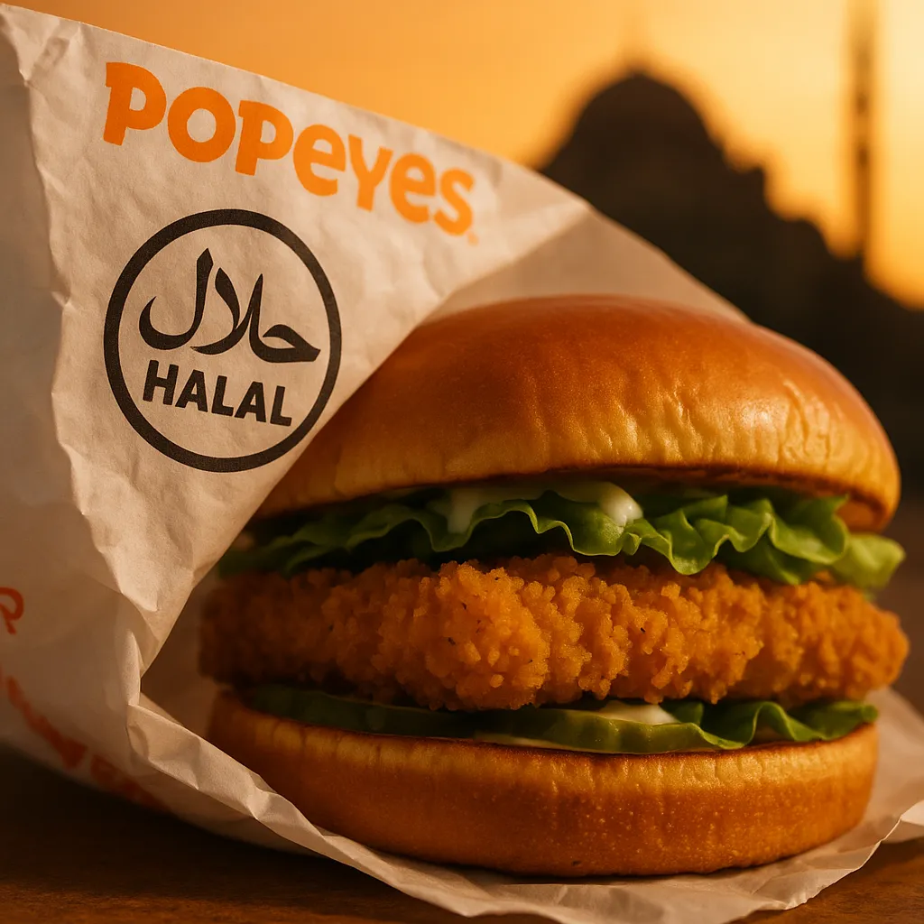 Dietary considerations for Popeyes fish sandwich