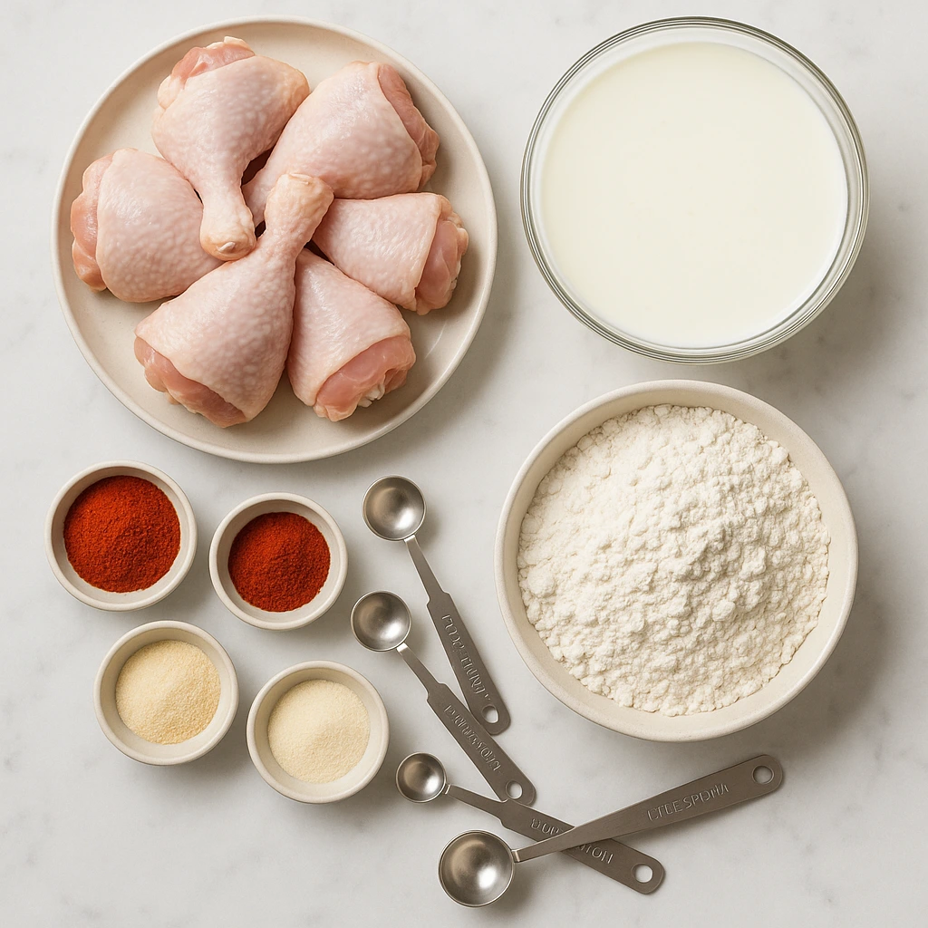 Popeyes fried chicken ingredients