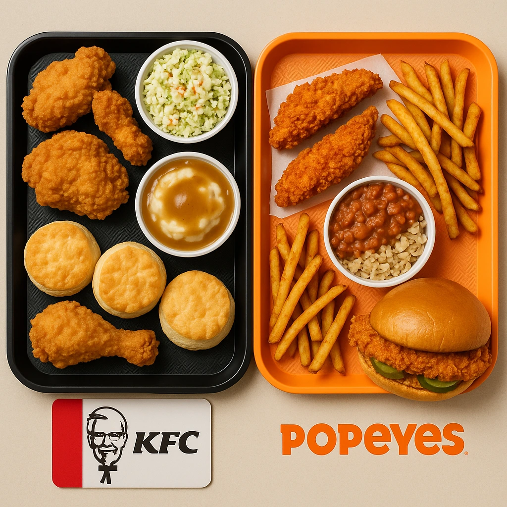 Popeyes vs Kentucky Fried Chicken