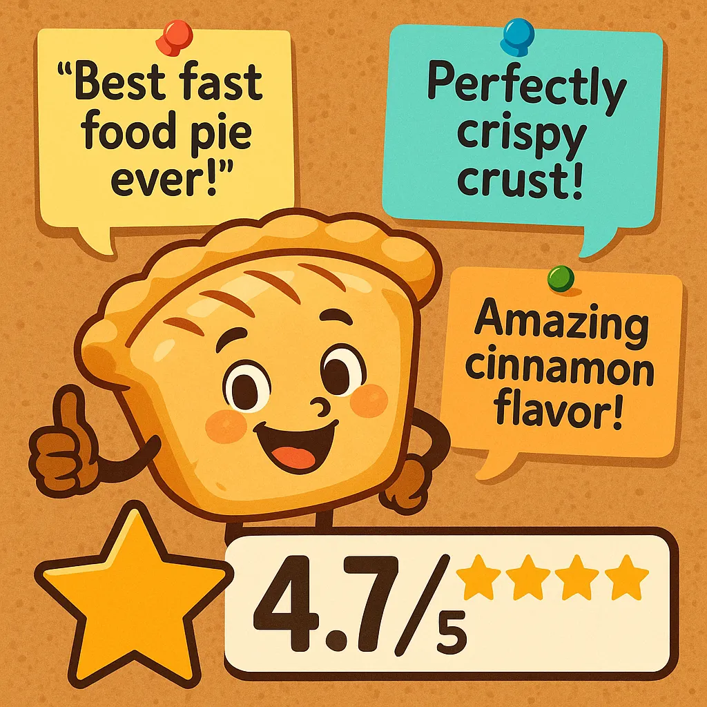 Popeyes Apple Pie reviews
