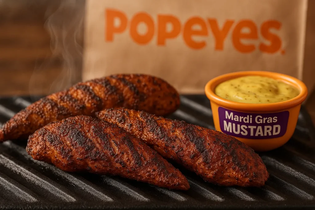 Popeyes gluten free Blackened Chicken Tenders