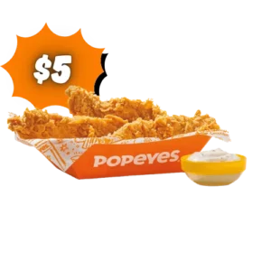 3Pc Classic Handcrafted Tenders Midday Mardi Gras Happy Hour