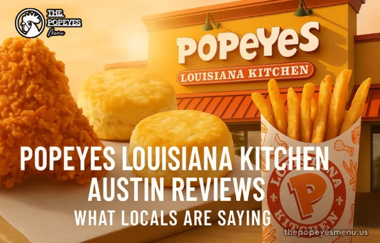 Cover Image of Popeyes Louisiana Kitchen Austin Reviews: What Austin locals really think about Popeyes Louisiana Kitchen.