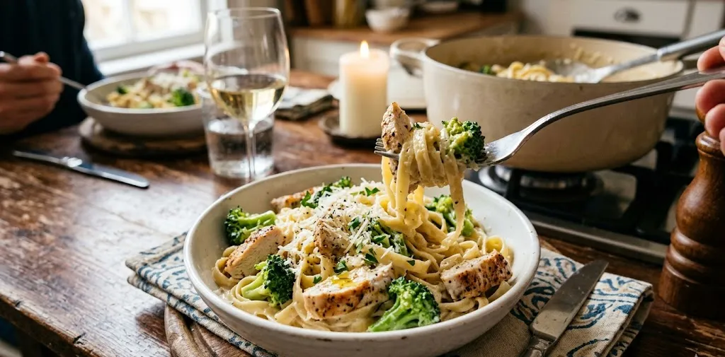 Chicken Broccoli Alfredo Recipe