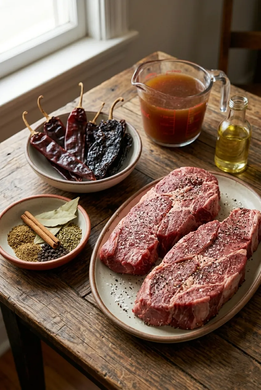 Ingredients for Perfect Birria Tacos Recipe