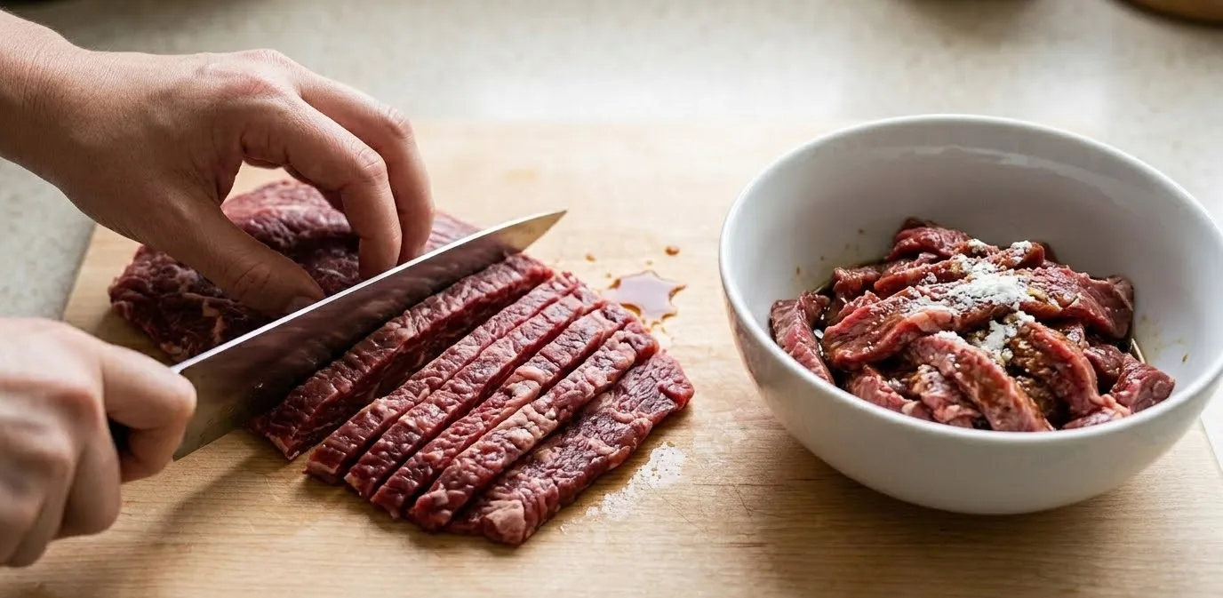 Step 1: Prepare the Beef
