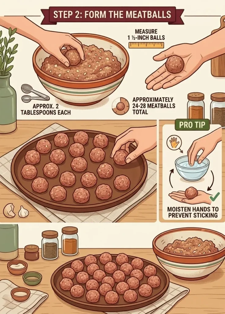Form the Meatballs