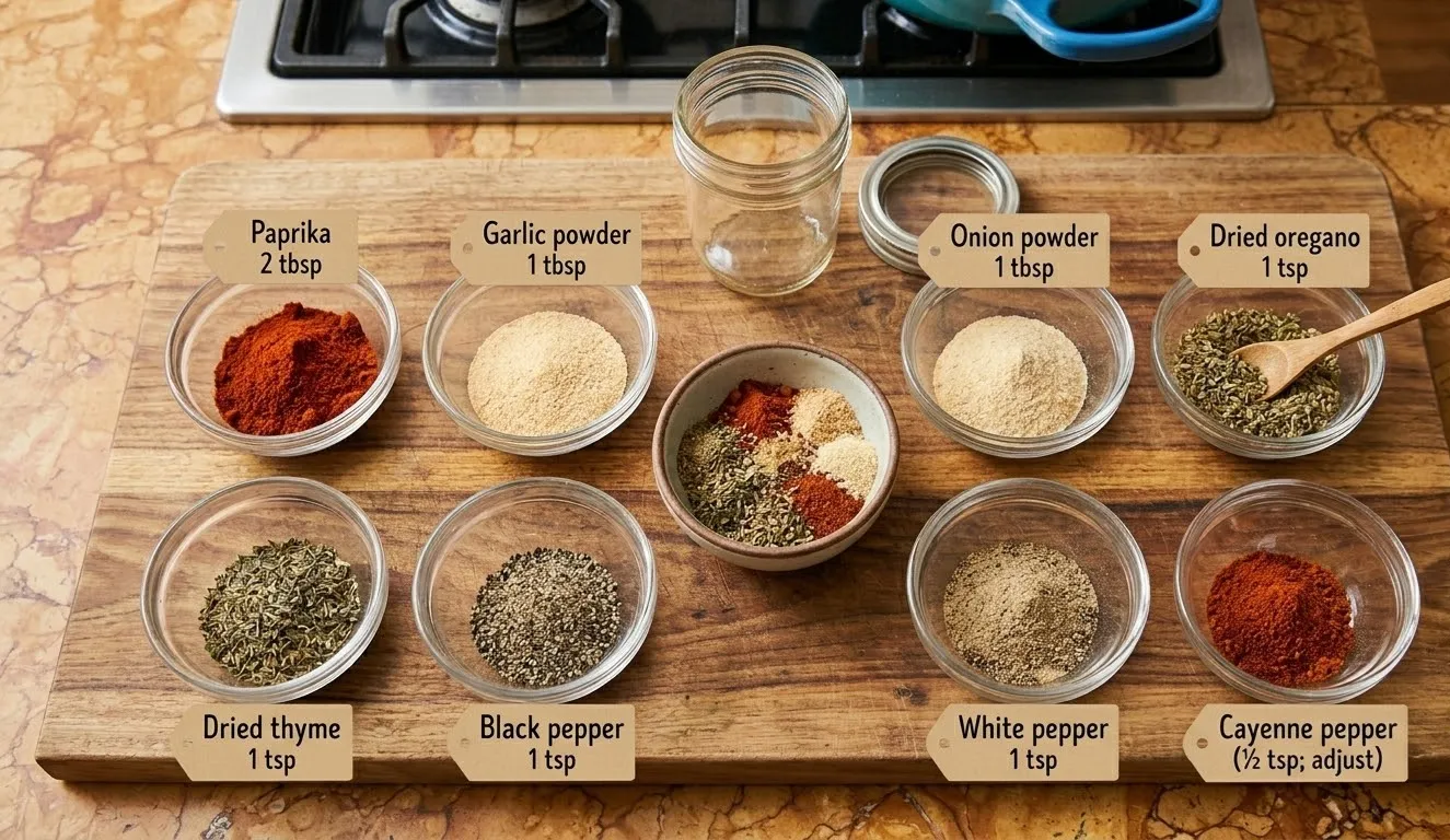 Make Your Own Cajun Seasoning