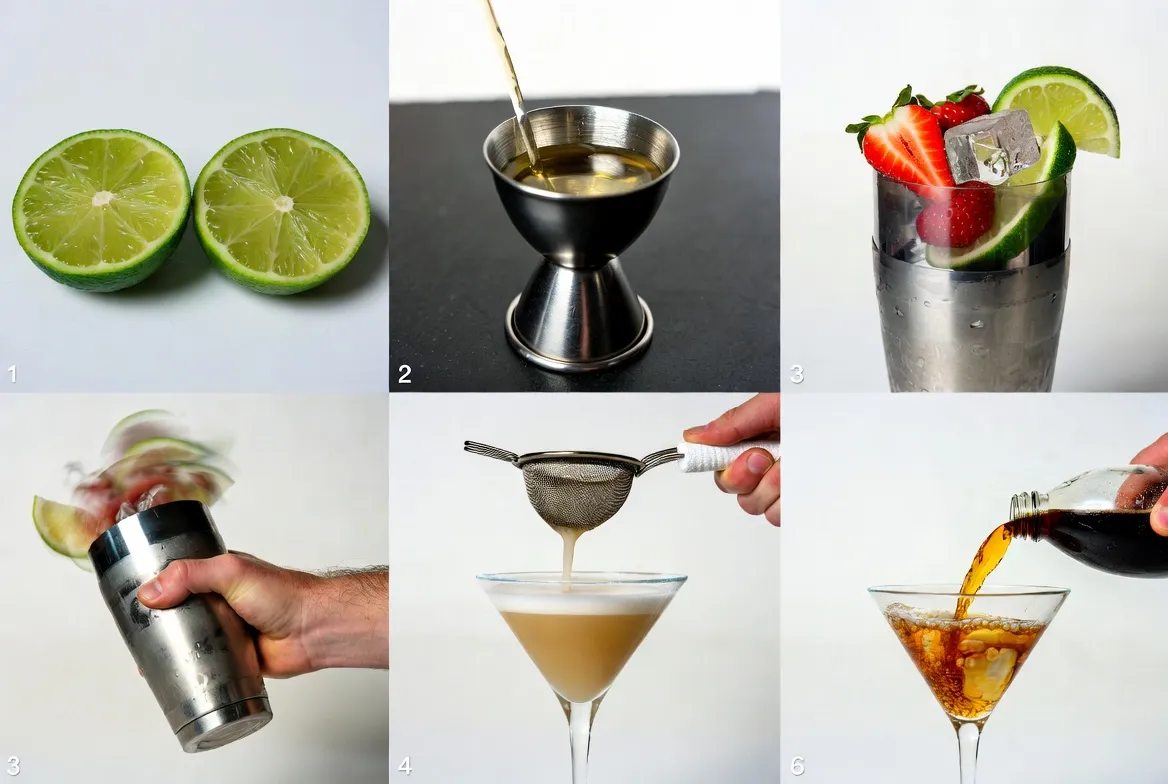 Virgin Margarita WITH Soda (The Classic Fizz) Step-by-Step Instructions