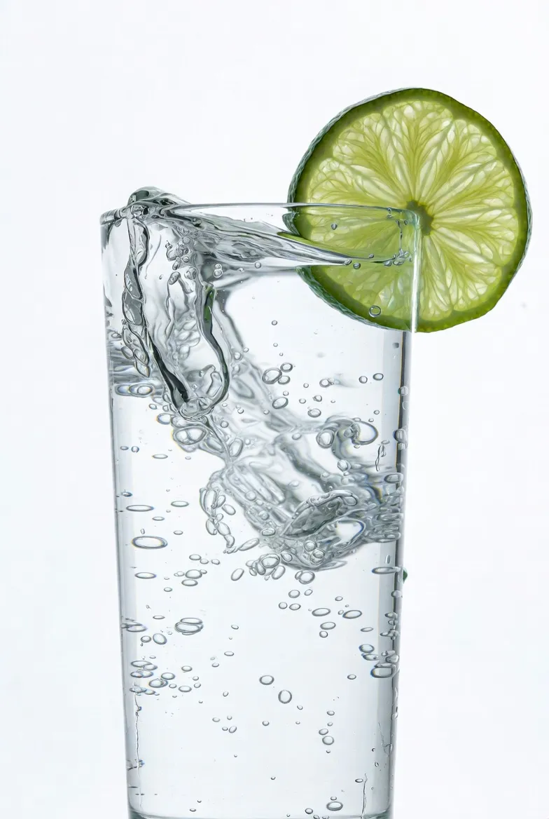Soda Water (2-3 oz) - For the fizzy version