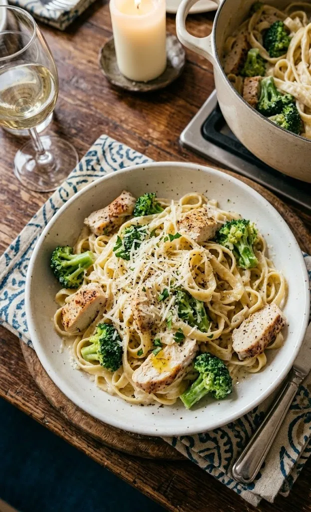 What Is Chicken Broccoli Alfredo?