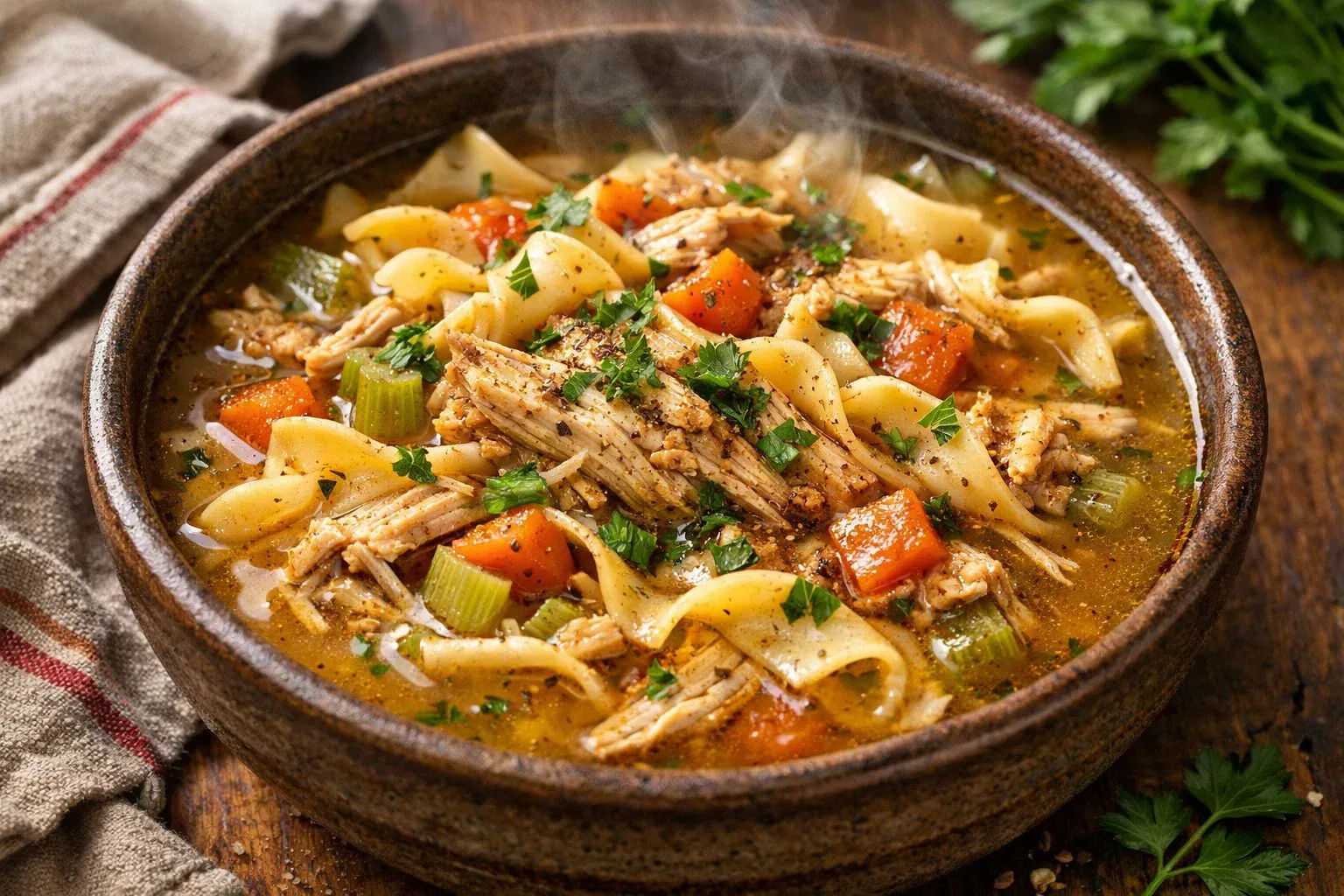 The Ultimate Louisiana-Style Chicken Noodle Soup Recipe