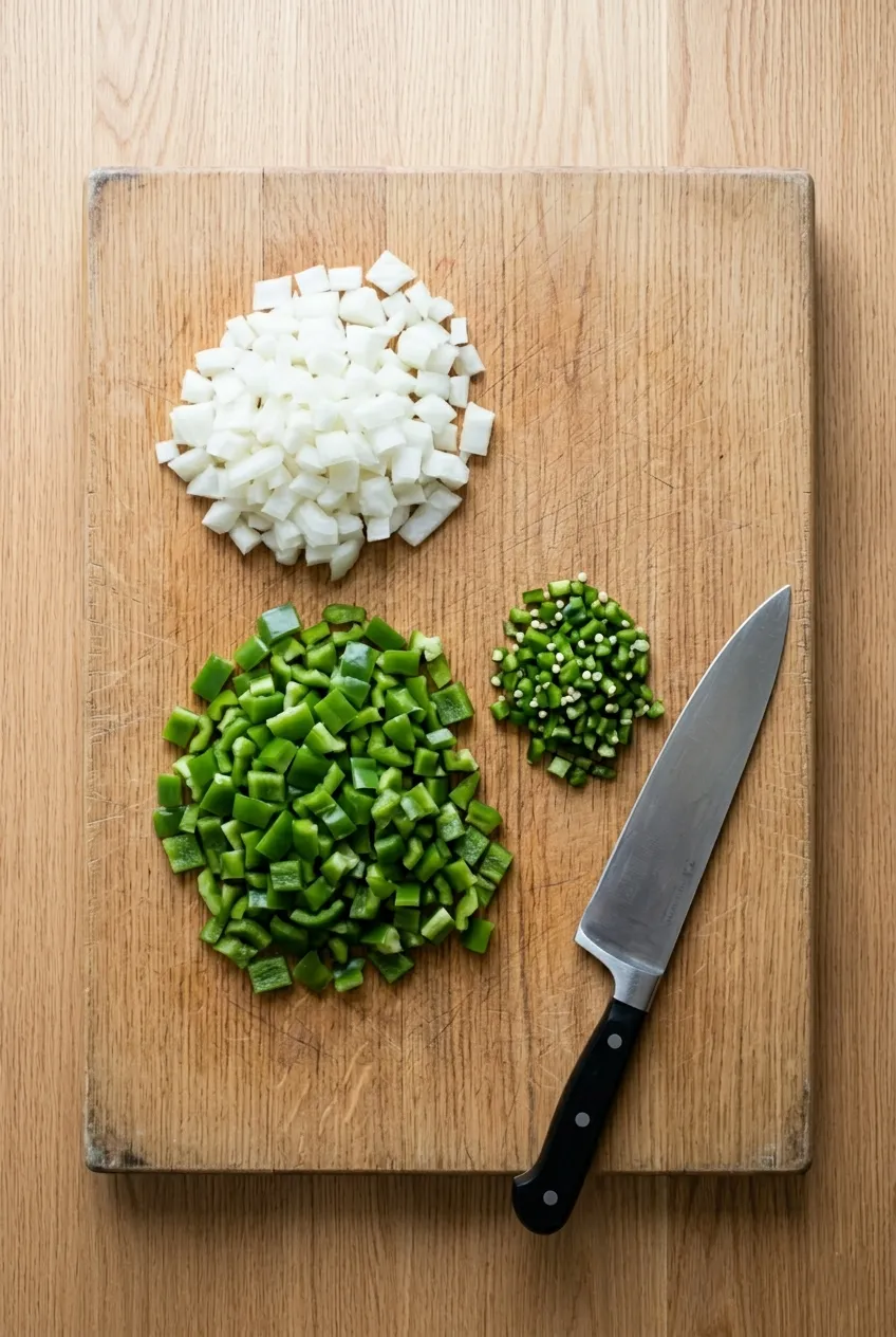 Slice and Dice the Vegetables