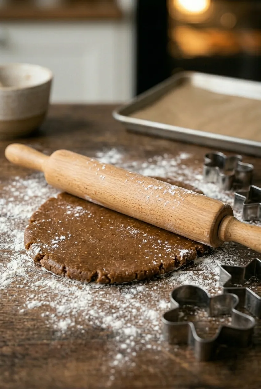 6. Roll and Cut the Cookies