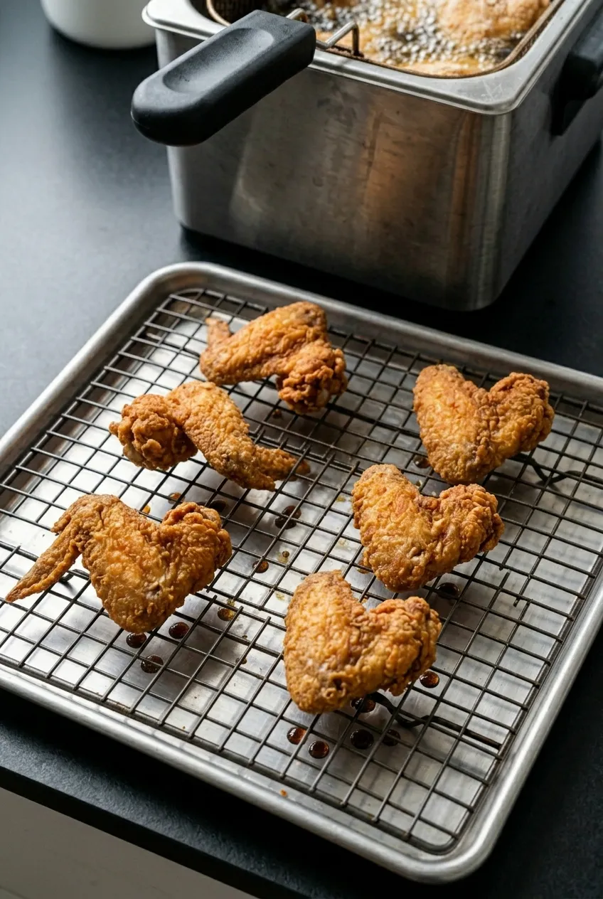 For Batter and Frying step 3