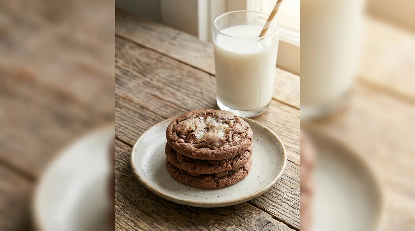 Double Chocolate Walnut Cookies: Your New Signature Gooey Treat