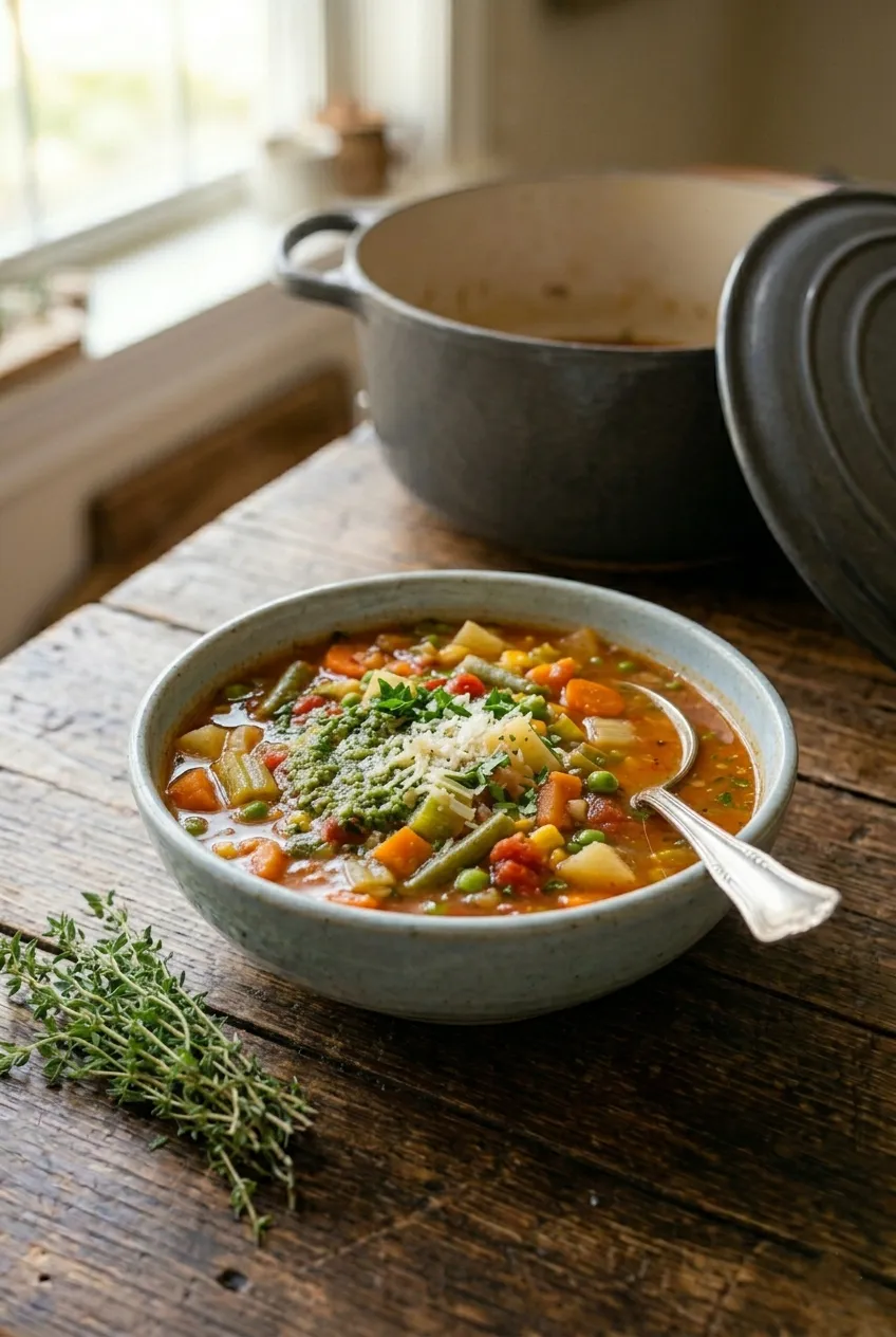 Conclusion of the article Delicious Vegetable Soup Recipe