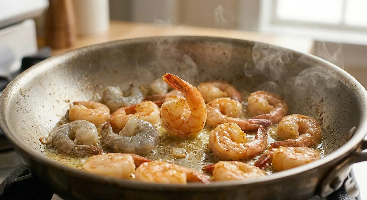 Step 6: Cook the Shrimp