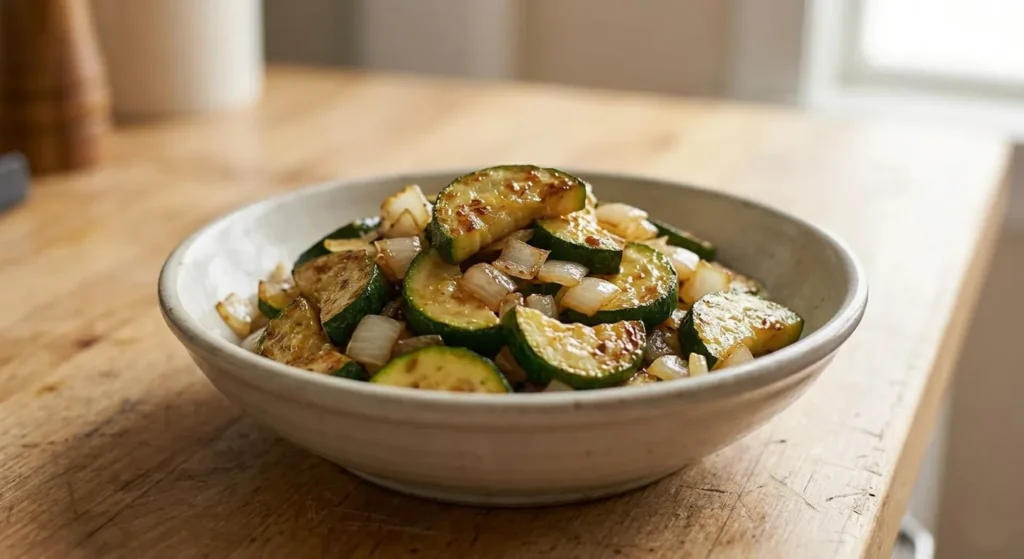 Add soy sauce and a few drops of sesame oil. Do not add too much sesame oil. It is strong in flavor.